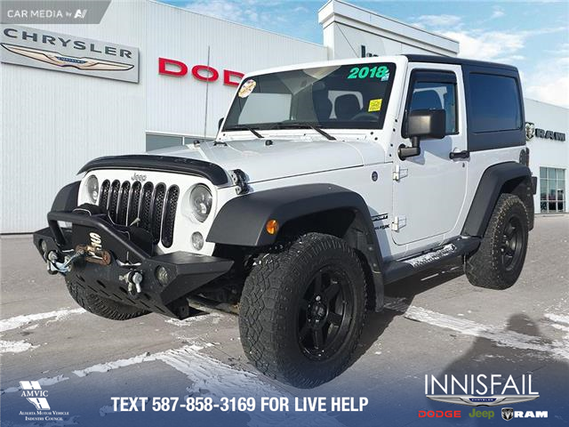 2018 Jeep Wrangler JK Sport (Stk: P1002) in Innisfail - Image 1 of 26