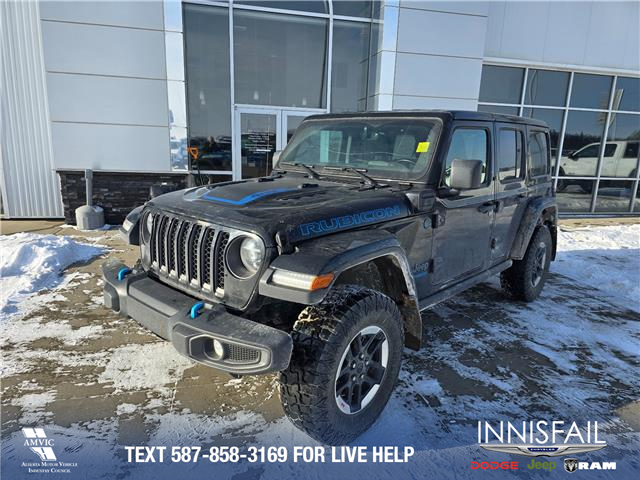2021 Jeep Wrangler 4xe (PHEV) Rubicon (Stk: RJ053A) in Innisfail - Image 1 of 6