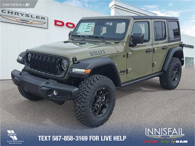 2025 Jeep Wrangler Sport (Stk: SJ022) in Innisfail - Image 1 of 24