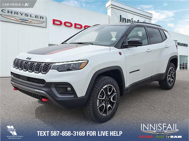 2025 Jeep Compass Trailhawk (Stk: SJ018) in Innisfail - Image 1 of 21