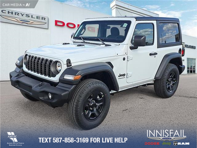2025 Jeep Wrangler Sport (Stk: SJ023) in Innisfail - Image 1 of 24