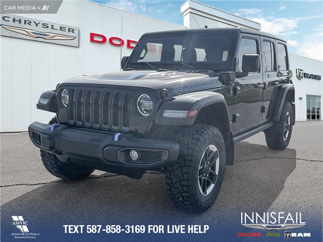 2021 Jeep Wrangler 4xe (PHEV) Rubicon (Stk: RJ053A) in Innisfail - Image 1 of 29