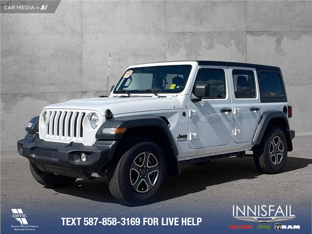 2023 Jeep Wrangler Sport (Stk: SJ021A) in Innisfail - Image 1 of 25 2023 Jeep Wrangler Sport (Stk: SJ021A) in Innisfail - Image 1 of 25