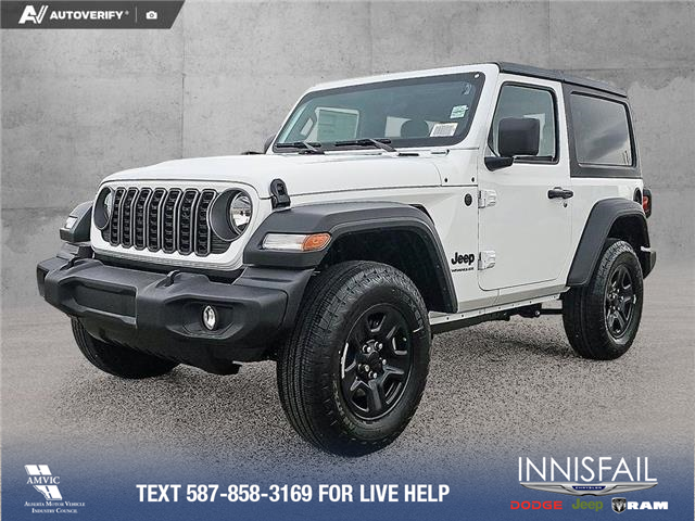 2026 Jeep Wrangler Sport (Stk: TJ010) in Innisfail - Image 1 of 24