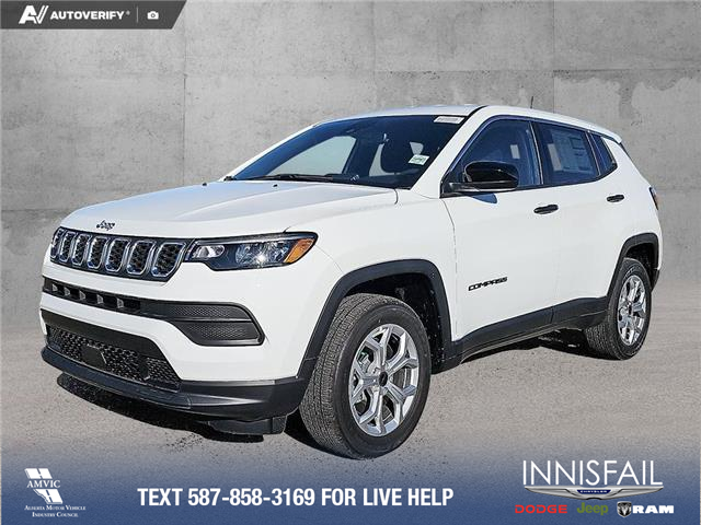 2026 Jeep Compass Sport (Stk: TJ007) in Innisfail - Image 1 of 24