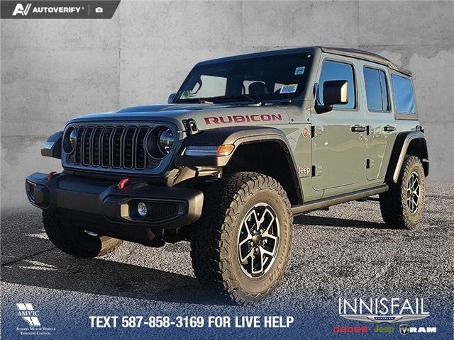 2026 Jeep Wrangler Rubicon (Stk: TJ018) in Innisfail - Image 1 of 23