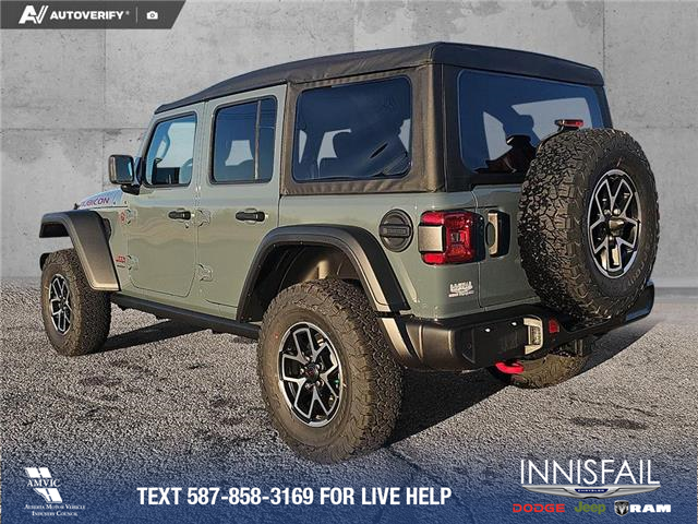 2026 Jeep Wrangler Rubicon (Stk: TJ018) in Innisfail - Image 4 of 23
