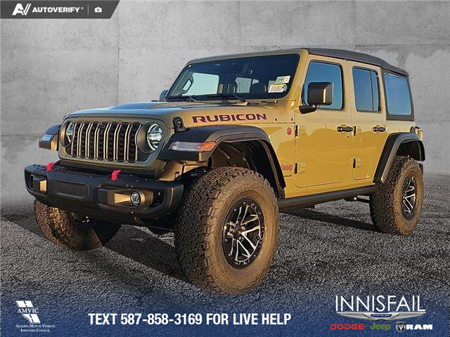 2026 Jeep Wrangler Rubicon (Stk: TJ021) in Innisfail - Image 1 of 24