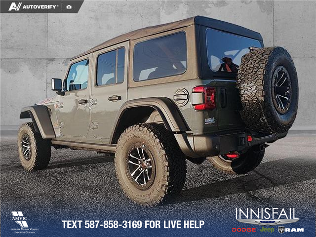 2026 Jeep Wrangler Rubicon (Stk: TJ021) in Innisfail - Image 4 of 24