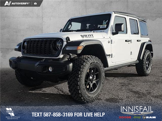2026 Jeep Wrangler Sport (Stk: TJ020) in Innisfail - Image 1 of 24