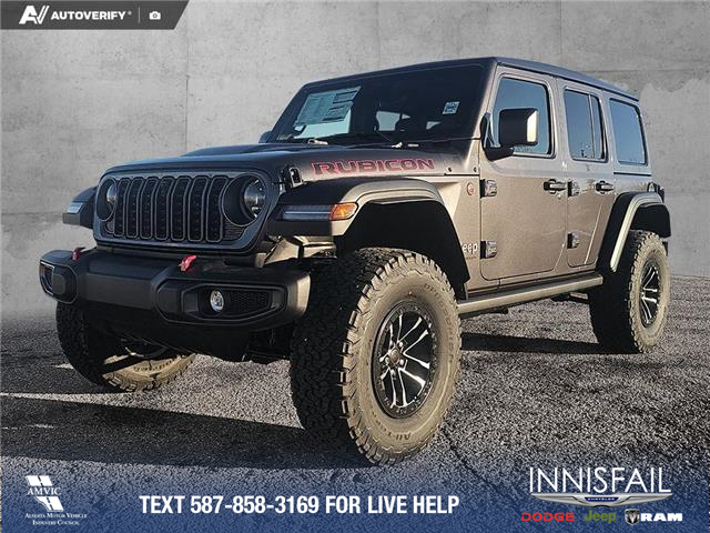 2026 Jeep Wrangler Rubicon (Stk: TJ019) in Innisfail - Image 1 of 24
