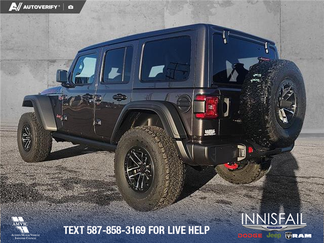 2026 Jeep Wrangler Rubicon (Stk: TJ019) in Innisfail - Image 4 of 24