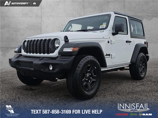 2026 Jeep Wrangler Sport (Stk: TJ023) in Innisfail - Image 1 of 24
