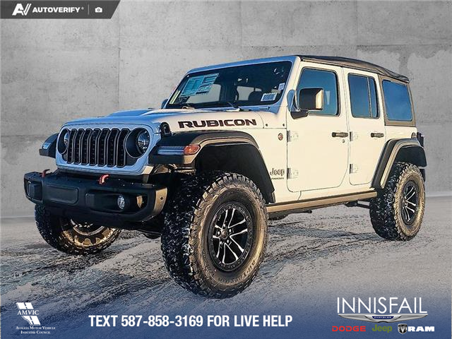 2026 Jeep Wrangler Rubicon (Stk: TJ025) in Innisfail - Image 1 of 24
