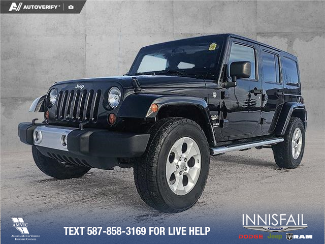 2013 Jeep Wrangler Unlimited Sahara (Stk: P1070B) in Innisfail - Image 1 of 24