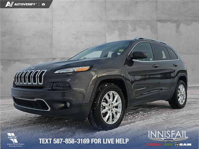 2015 Jeep Cherokee Limited (Stk: SJ061A) in Innisfail - Image 1 of 24