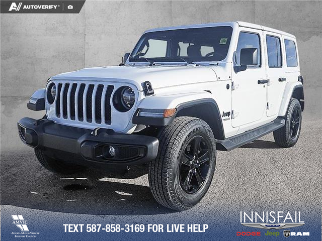 2021 Jeep Wrangler Unlimited Sahara (Stk: P1168) in Innisfail - Image 1 of 24