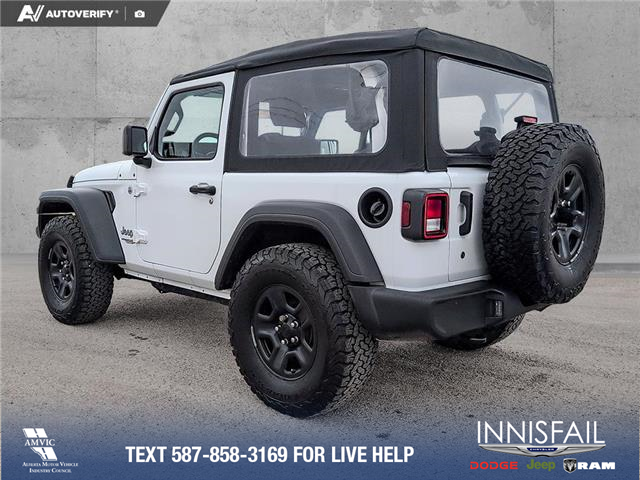 2021 Jeep Wrangler Sport (Stk: P1187) in Innisfail - Image 4 of 20