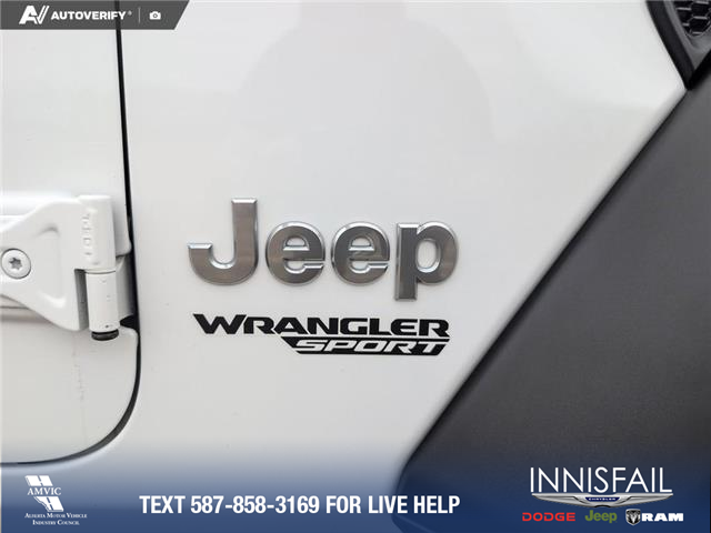 2021 Jeep Wrangler Sport (Stk: P1187) in Innisfail - Image 20 of 20