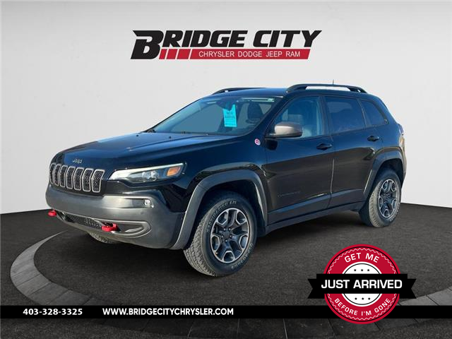 2021 Jeep Cherokee Trailhawk (Stk: B24317) in Lethbridge - Image 1 of 8