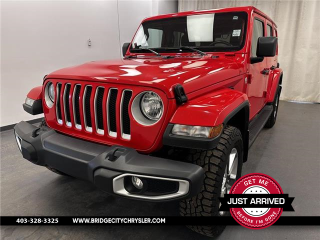 2022 Jeep Wrangler Unlimited Sahara (Stk: 3587) in Lethbridge - Image 1 of 29