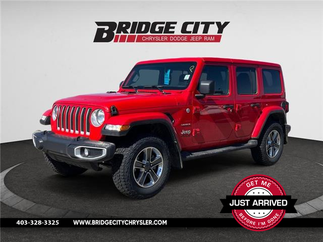 2022 Jeep Wrangler Unlimited Sahara (Stk: 37332) in Lethbridge - Image 1 of 8
