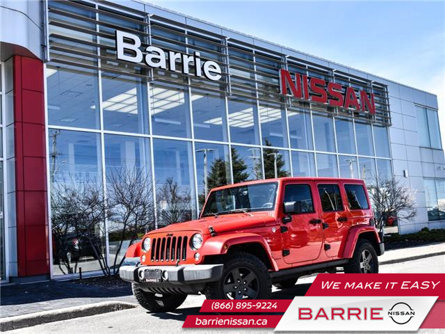 2015 Jeep Wrangler Unlimited Sahara (Stk: 23694A) in Barrie - Image 1 of 27