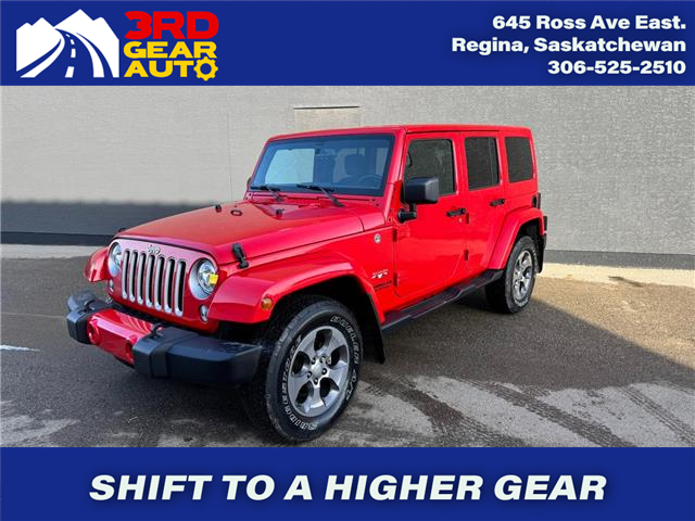 2017 Jeep Wrangler Unlimited Sahara (Stk: 3GA140) in Regina - Image 1 of 17