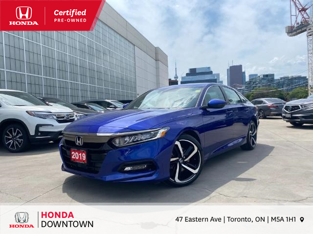 2019 Honda Accord Sport 1.5T (Stk: A24290A) in Toronto - Image 1 of 20
