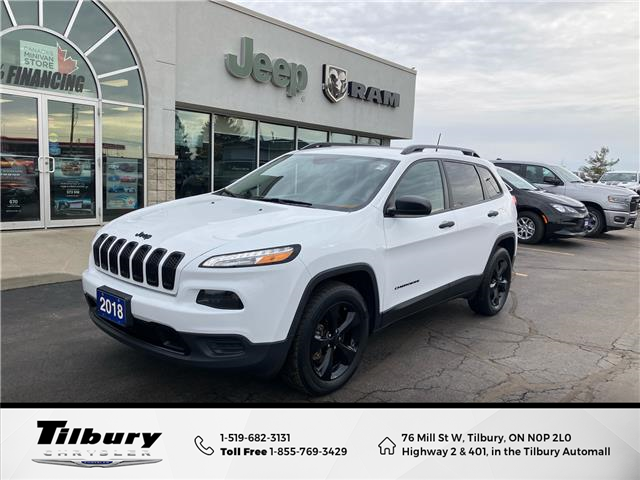 2018 Jeep Cherokee Sport (Stk: 25-019-1) in Tilbury - Image 1 of 14