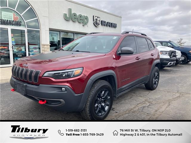 2020 Jeep Cherokee Trailhawk (Stk: 25-052-1) in Tilbury - Image 1 of 14