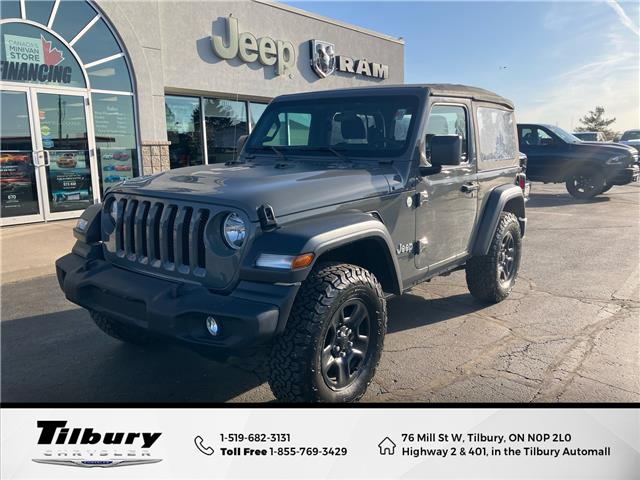 2020 Jeep Wrangler Sport (Stk: 24-172-2) in Tilbury - Image 1 of 11