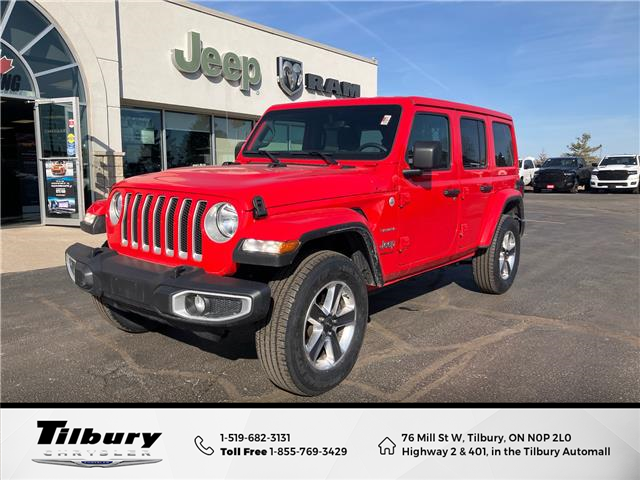 2023 Jeep Wrangler Sahara (Stk: 48705P) in Tilbury - Image 1 of 12