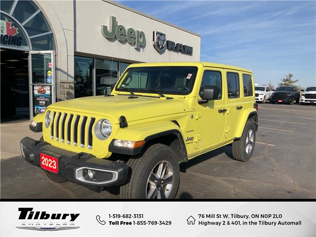 2023 Jeep Wrangler Sahara (Stk: 48706P) in Tilbury - Image 1 of 12