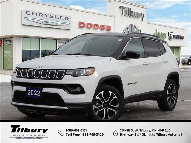 2022 Jeep Compass Limited (Stk: 48570T) in Tilbury - Image 1 of 27