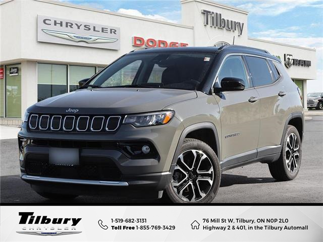 2022 Jeep Compass Limited (Stk: 48600T) in Tilbury - Image 1 of 27