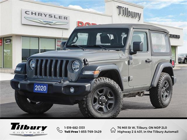 2020 Jeep Wrangler Sport (Stk: 24-172-2) in Tilbury - Image 1 of 27