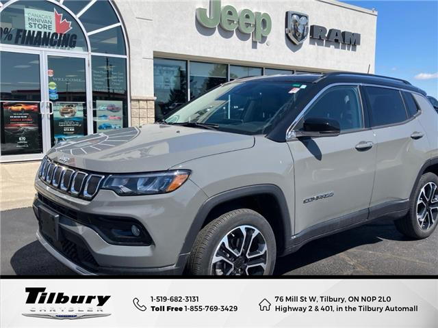 2022 Jeep Compass Limited (Stk: 48720P) in Tilbury - Image 1 of 14