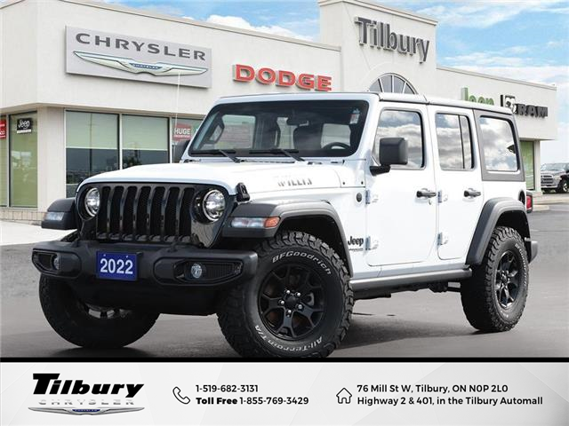 2022 Jeep Wrangler Unlimited Sport (Stk: 24-071-1) in Tilbury - Image 1 of 27