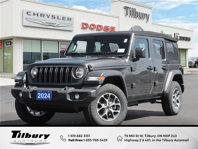 2024 Jeep Wrangler Sport (Stk: 24-196) in Tilbury - Image 1 of 27