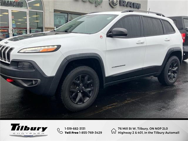 2018 Jeep Cherokee Trailhawk (Stk: 24-236-1) in Tilbury - Image 1 of 25