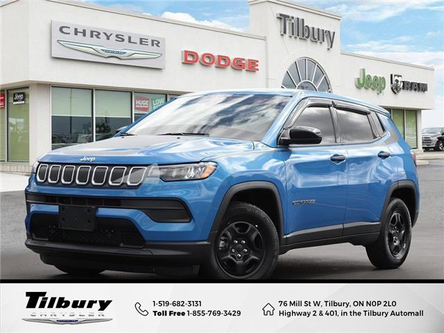 2022 Jeep Compass Sport (Stk: 48695T-1) in Tilbury - Image 1 of 27