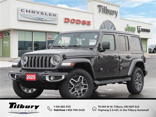 2025 Jeep Wrangler Sahara (Stk: 25-122) in Tilbury - Image 1 of 28
