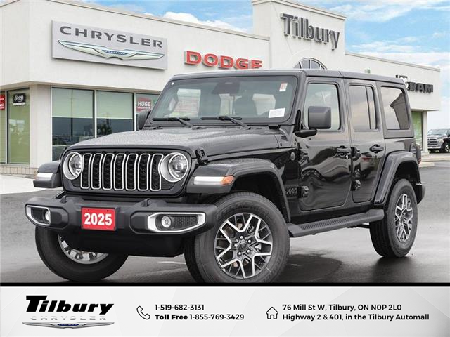 2025 Jeep Wrangler Sahara (Stk: 25-134) in Tilbury - Image 1 of 28
