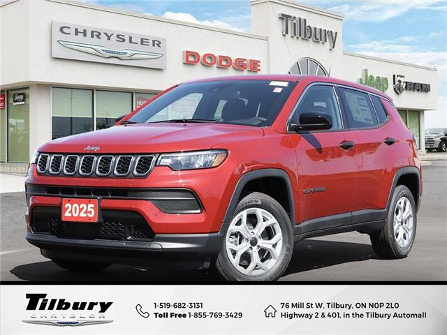 2025 Jeep Compass Sport (Stk: 25-172) in Tilbury - Image 1 of 27 2025 Jeep Compass Sport (Stk: 25-172) in Tilbury - Image 1 of 27
