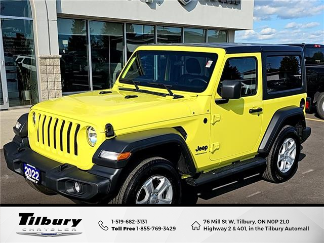 2022 Jeep Wrangler Sport (Stk: 48757T) in Tilbury - Image 1 of 21