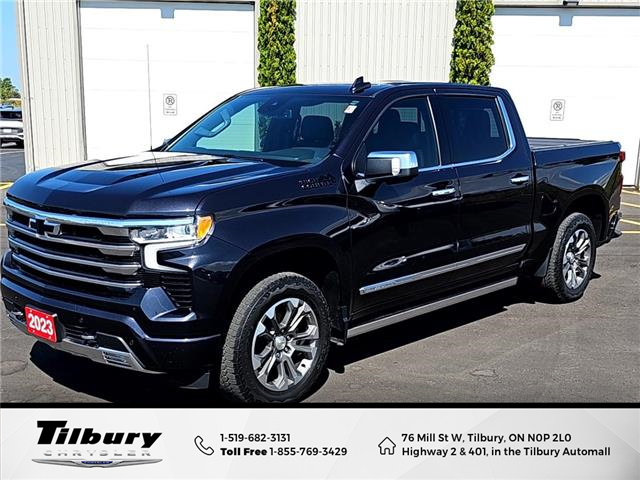 2023 Chevrolet Silverado 1500 High Country (Stk: 48766U) in Tilbury - Image 1 of 37