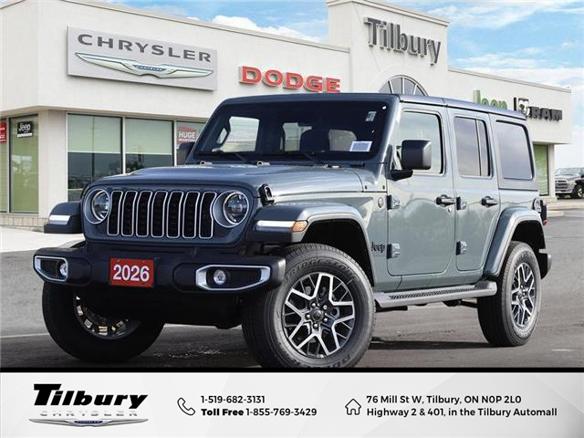 2026 Jeep Wrangler Sahara (Stk: 26-062) in Tilbury - Image 1 of 27