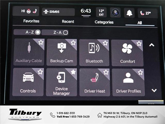 2025 Jeep Grand Cherokee Laredo (Stk: 25-212) in Tilbury - Image 21 of 27