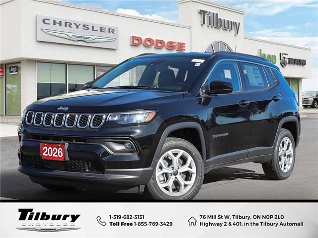 2026 Jeep Compass North (Stk: 26-037) in Tilbury - Image 1 of 27